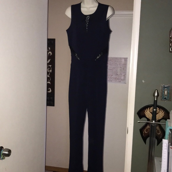 Dark blue jumpsuit New ๐ size medium - Picture 5 of 6